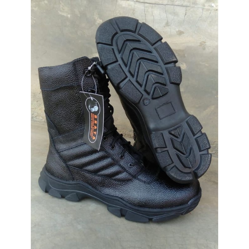 Sepatu Pdl Full Kulit Jeruk