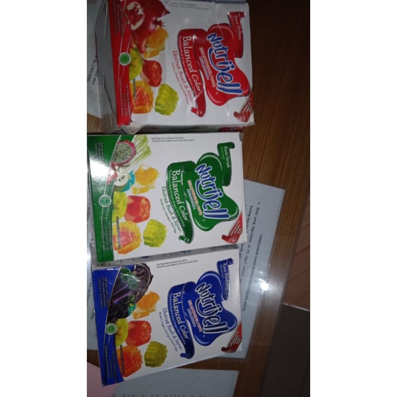 

NUTRIJELL BALANCED COLOUR 1box aneka rasa.1box(12bungkus). forisa