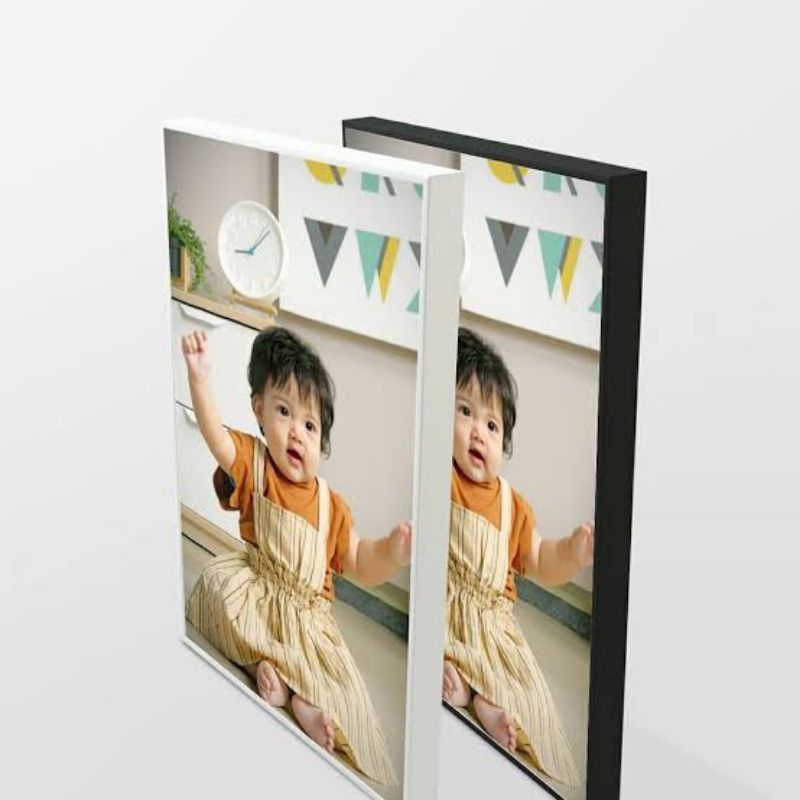 Cetak foto + frame blok ukuran 10R