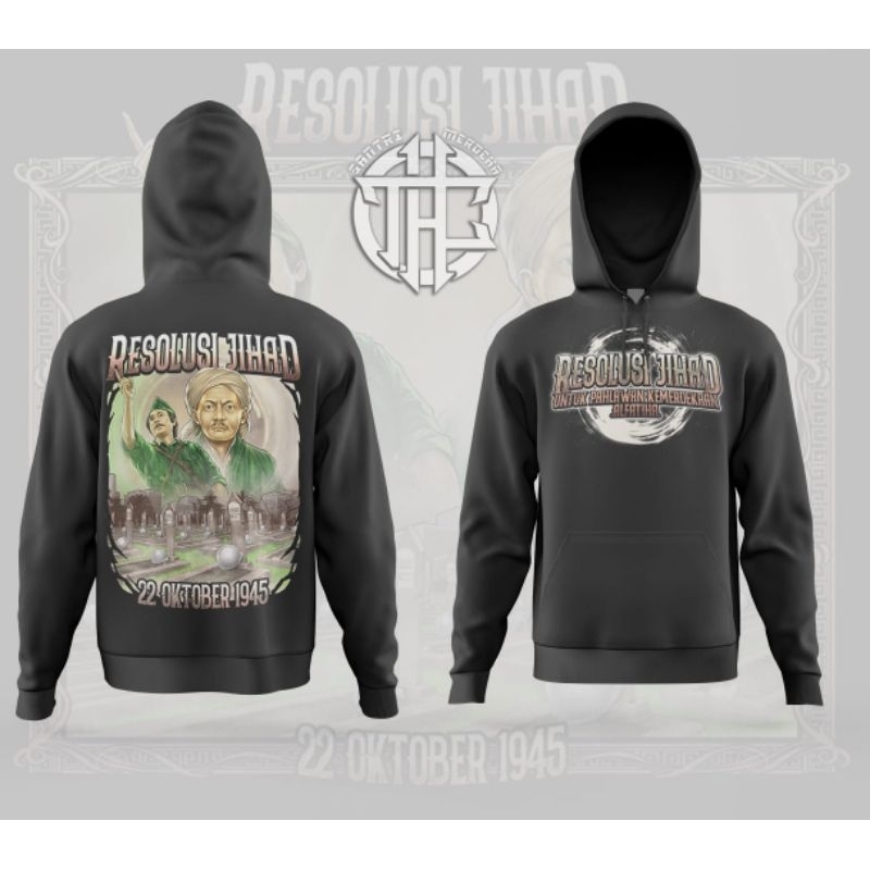Hoodie Switer THC resolusi jihad hari santri 2023