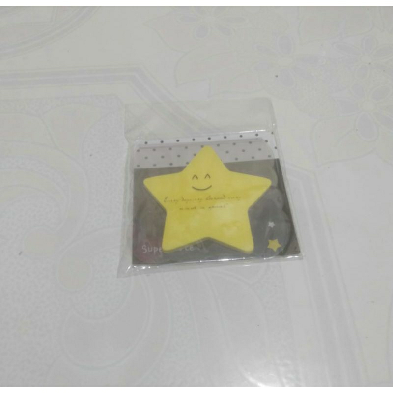 

sticky shapes notes flower star love