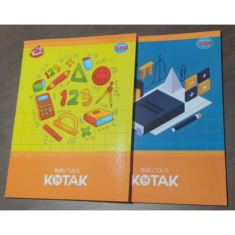 

Buku Tulis Kotak Besar SQ 14mm Sidu isi 38 Lembar (1 pcs)