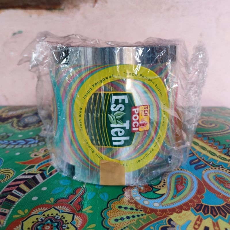 Plastik Seal Teh Poci Original Penutup Cup Sealer Tutup Gelas Plastik Press Roll AAF