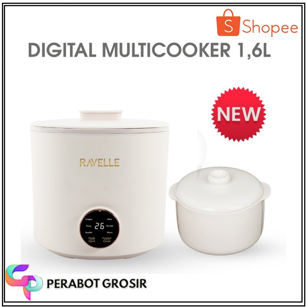 Panci Ravelle Multi Cooker 1,6 Liter New