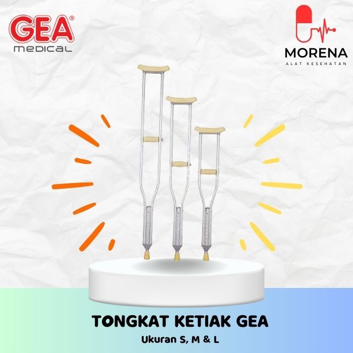 GEA - Tongkat Ketiak Gea/ Kruk / Alat Bantu Jalan