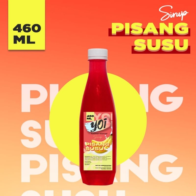 

YOI SYRUP PISANG SUSU 460ML