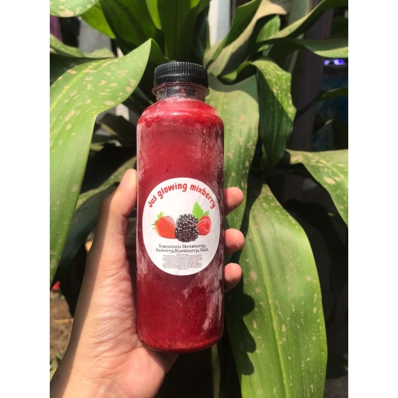 

jus glowing mixberry jus susu kurma