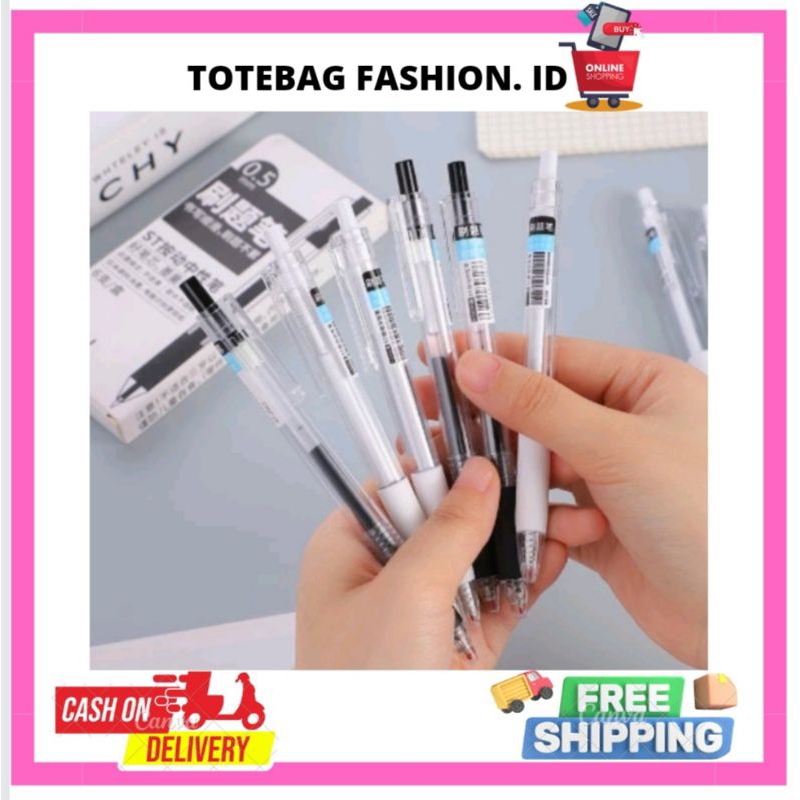 

✌ TTS ✌ COD - SMS - P-002 - S5812 Pena Gel Simple / Pena Polos Mechanical Stationary Alat Tulis Sekolah