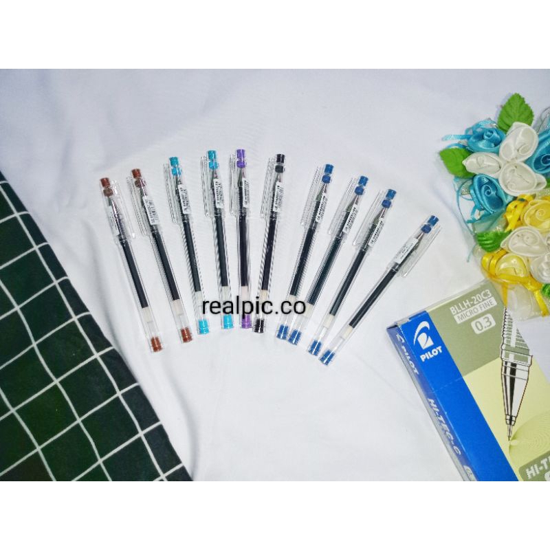 

Bolpen Hitec pilot 0.3mm