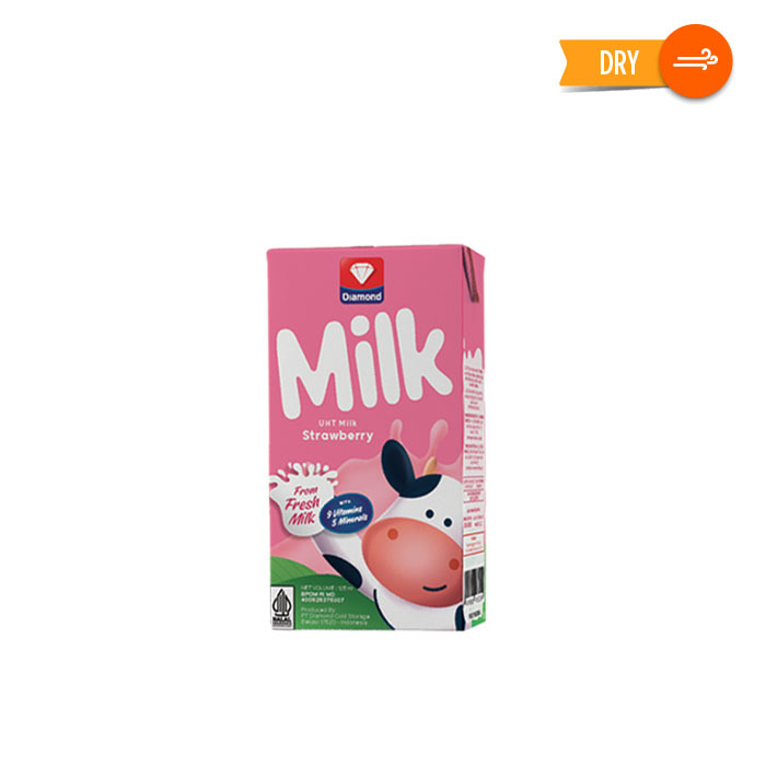 

Diamond Milk Uht Strawberry 125Ml