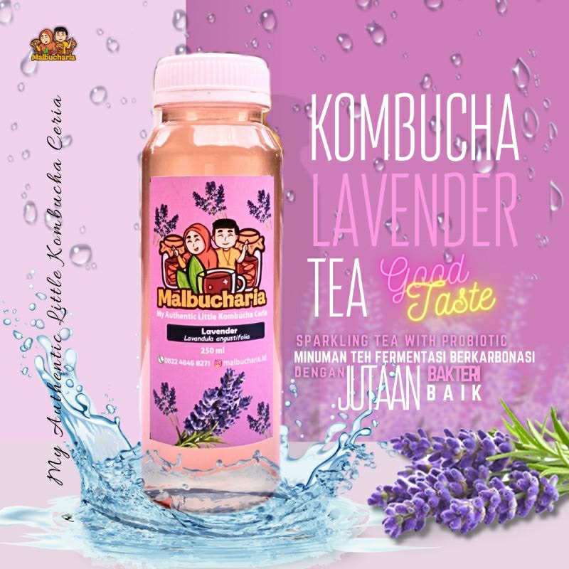 

Kombucha Bunga Lavender Minuman Probiotik Teh Fermentasi 250 ml By Malbucharia Varian Bunga Lavender Obat Herbal Diabetes Maag Asam Lambung Insomnia Menyehatkan dan menyegarkan segar alami berkarbonasi