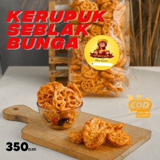 

Krupuk Kerupuk Seblak Bunga Mawar Rasa Pedas 350g