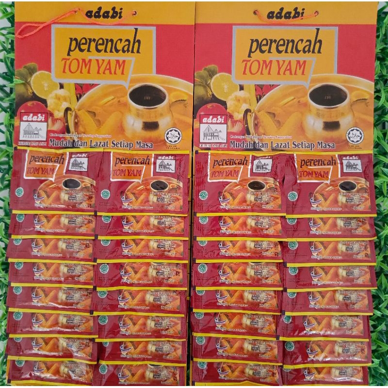 

Adabi Bumbu Tomyum (Perencah) RENTENG - Isi 16 Pcs