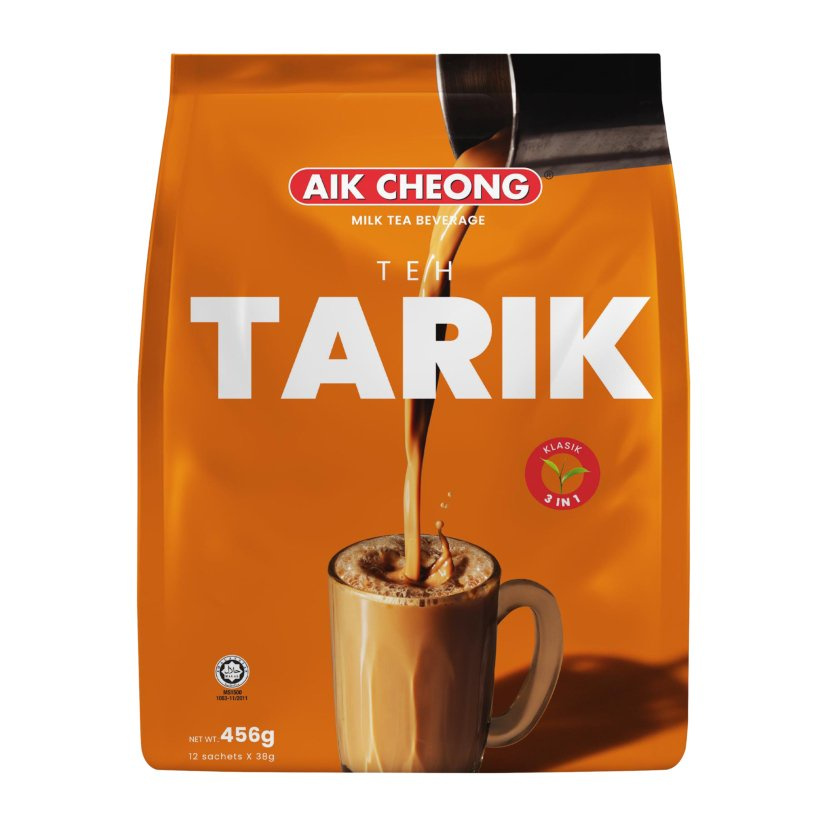 

AIK CHEONG MILK TEA BEVERAGE "KLASIK" 12X38gram Teh Tarik
