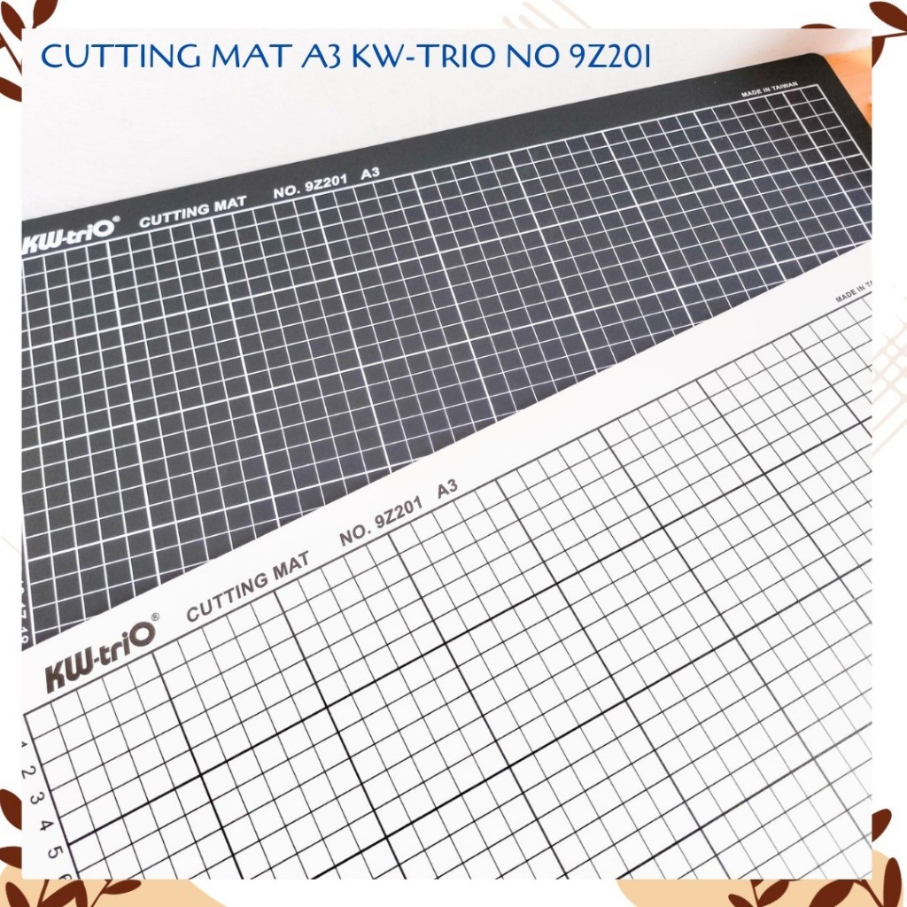 

CUTTING MAT A3 KW-TRIO HITAM DAN ABU TATAKAN ALAS POTONG KERTAS STICKER NO 9Z201 PAD JUMBO ALAT TULIS KANTOR SEKOLAH MURAH TERMURAH