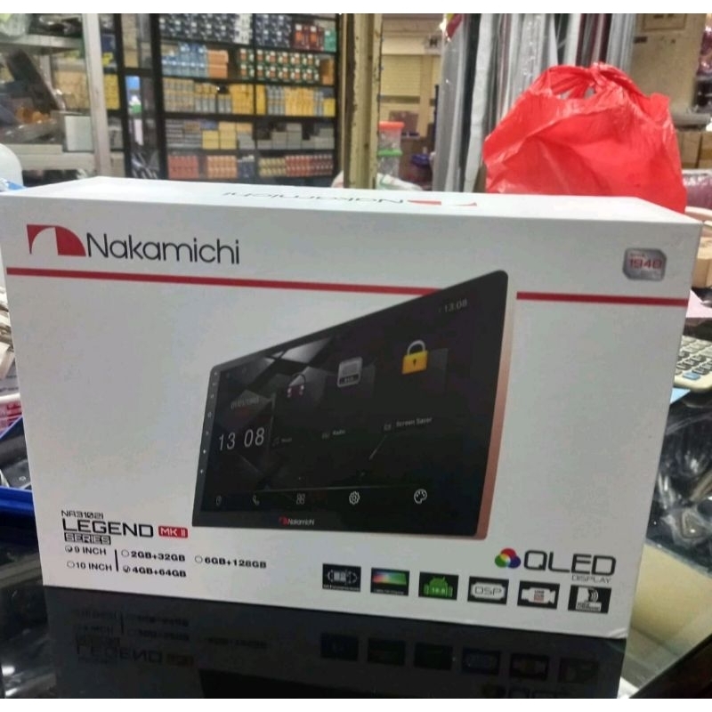Head unit android Nakamichi legend pro MK II 6/128 10 inch tv android