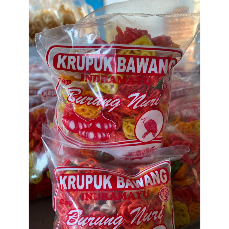 

Krupuk mawar warna 200gr