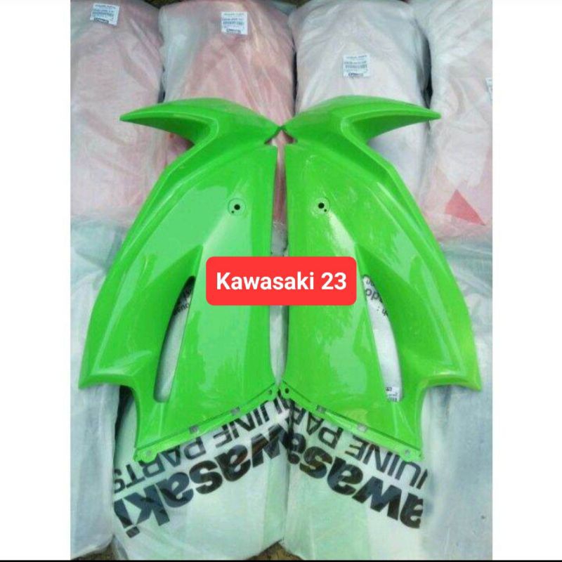 Fairing sayap depan kanan kiri ninja rr new Hijau Original