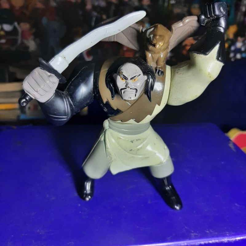mainan / figure dikoleksi vintage rare mulan shan-yu disney mcd
