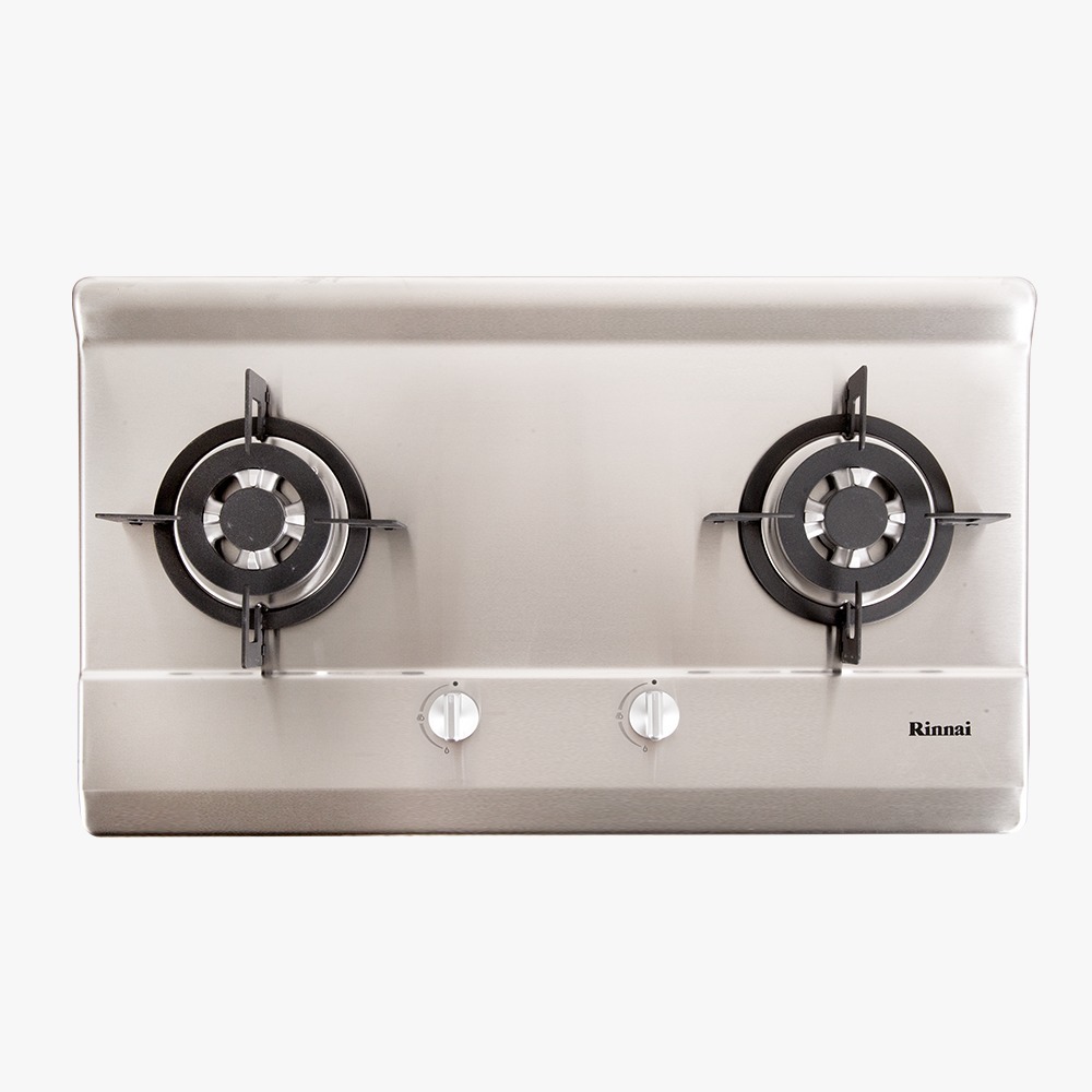 KOMPOR GAS TANAM RINNAI RB 712NS/KOMPOR TANAM RINNAI/KOMPOR 2 TUNGKU RB712NS