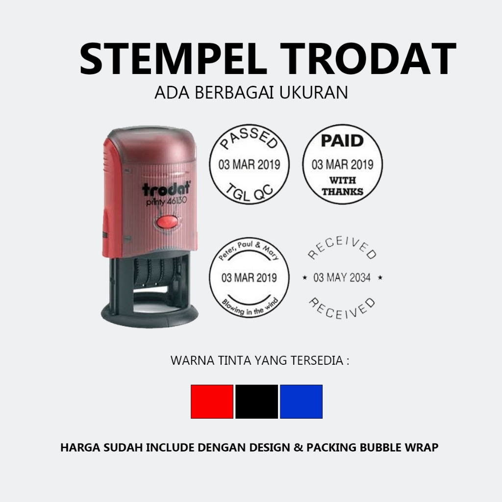 

STEMPEL WARNA / STEMPEL NAMA STEMPEL KERJA STEMPEL LUNAS STEMPEL CUSTOM