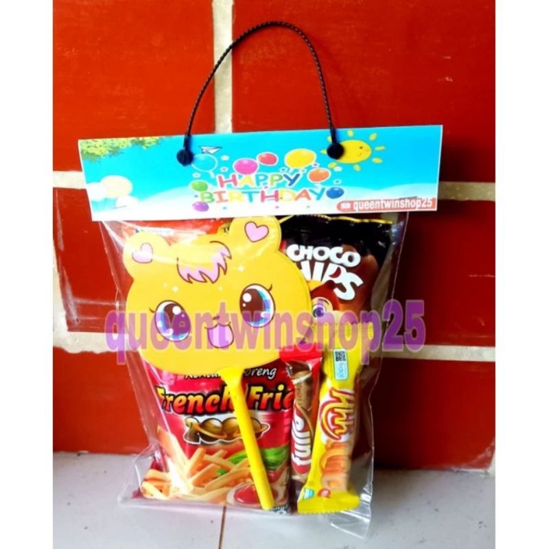 

PAKET SNACK ULTAH (5PCS SNACK+SUSU REALGOOD+SOUVENIR KIPAS)