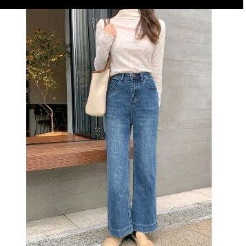 Preloved VVGC Kulot Jeans highwaist No Uniqlo Zara HnM