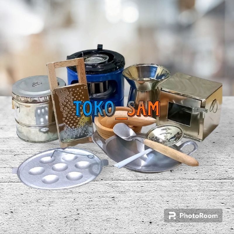 Alat Masak Masakan Miniatur Anak paket lengkap A1