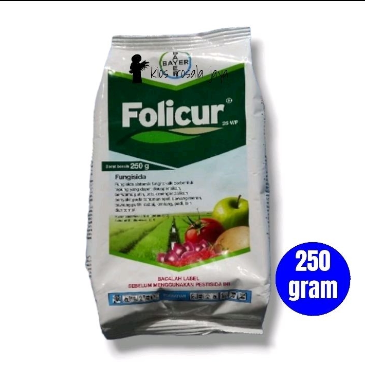 Fungisida FOLICUR 25 WP kemasan 250 gram