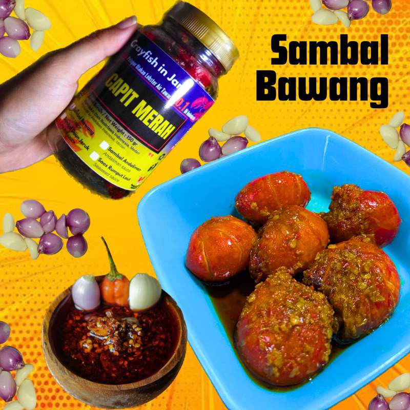 

Sambal Lobster Air Tawar (Bawang)