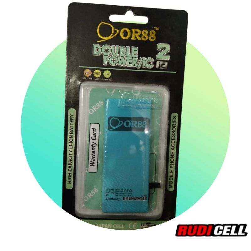 Baterai iPhone 6S OR88 Double Power