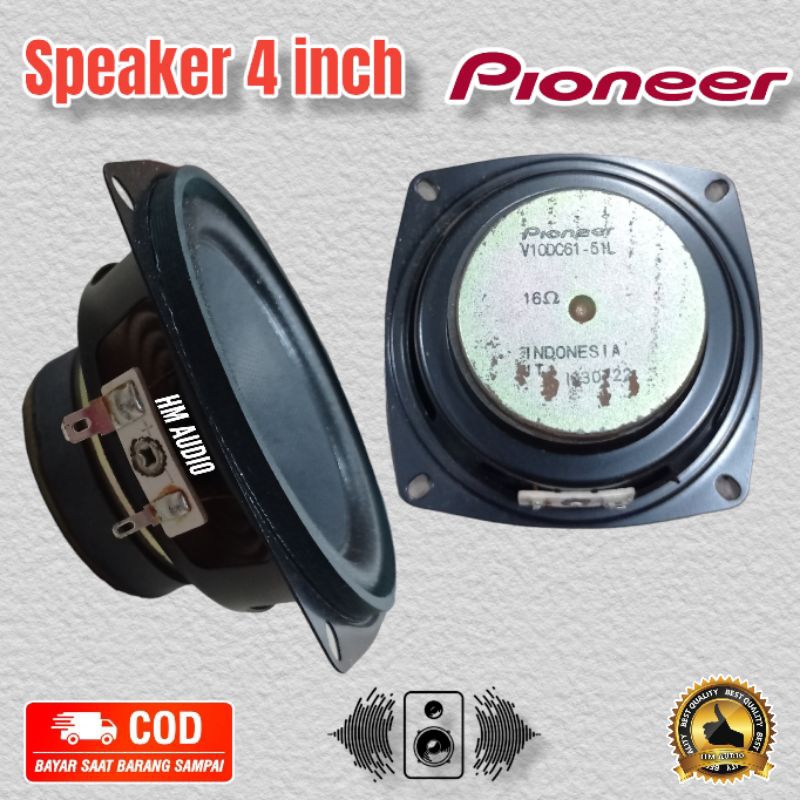Speaker 4 inch PIONEER