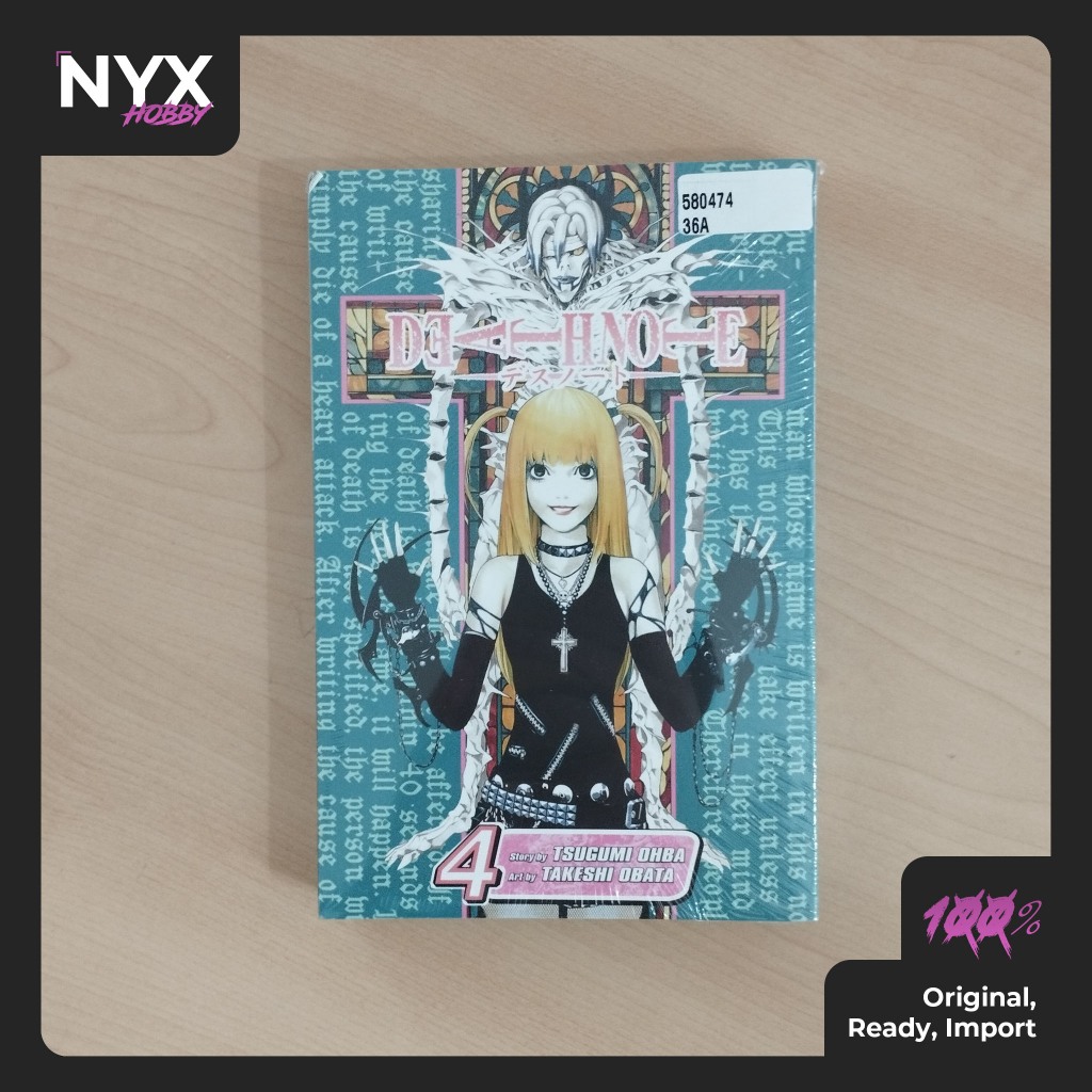 Death Note Manga Komik English Import Volume 4