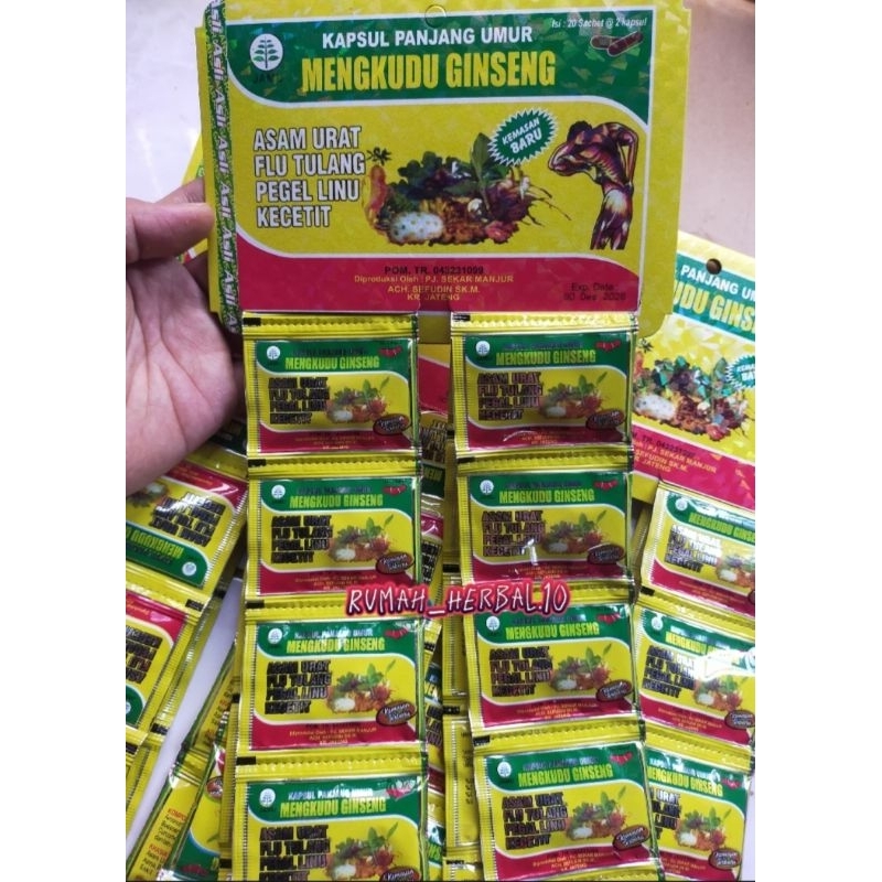 MENGKUDU GINGSENG ORIGINAL 100%