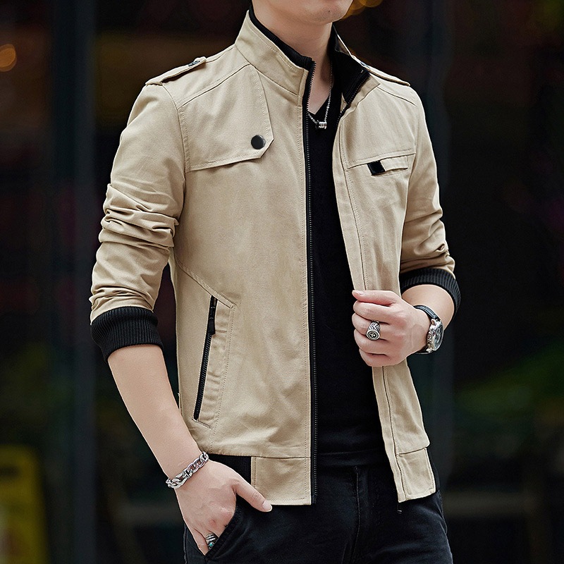 JAKET BOMBER PRIA CASUAL EAGLE