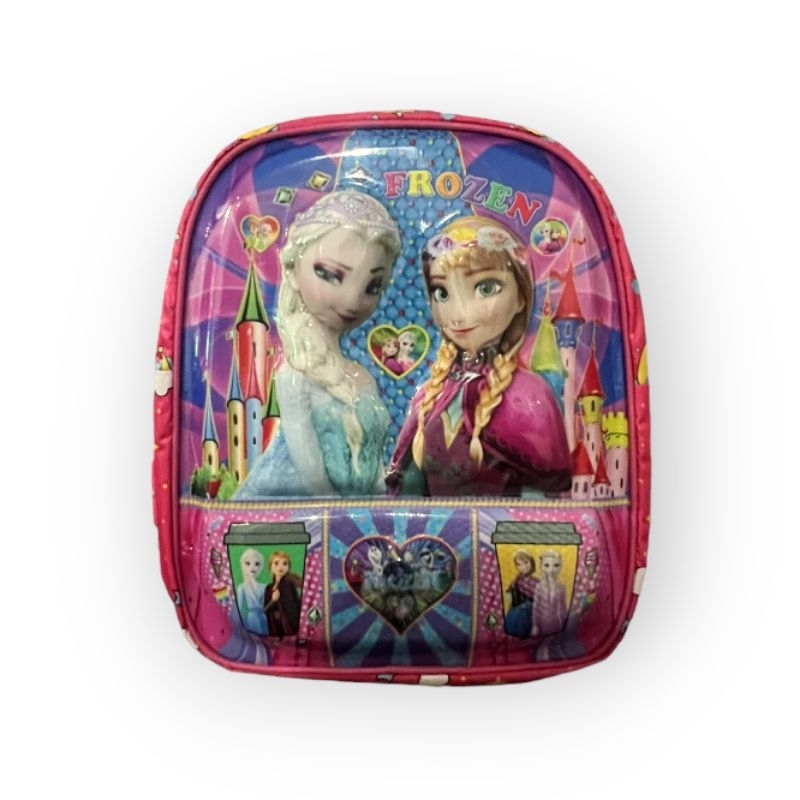 TAS RANSEL ANAK TK | TAS ANAK SEKOLAH | TAS KARAKTER | FROZEN | 3D LED