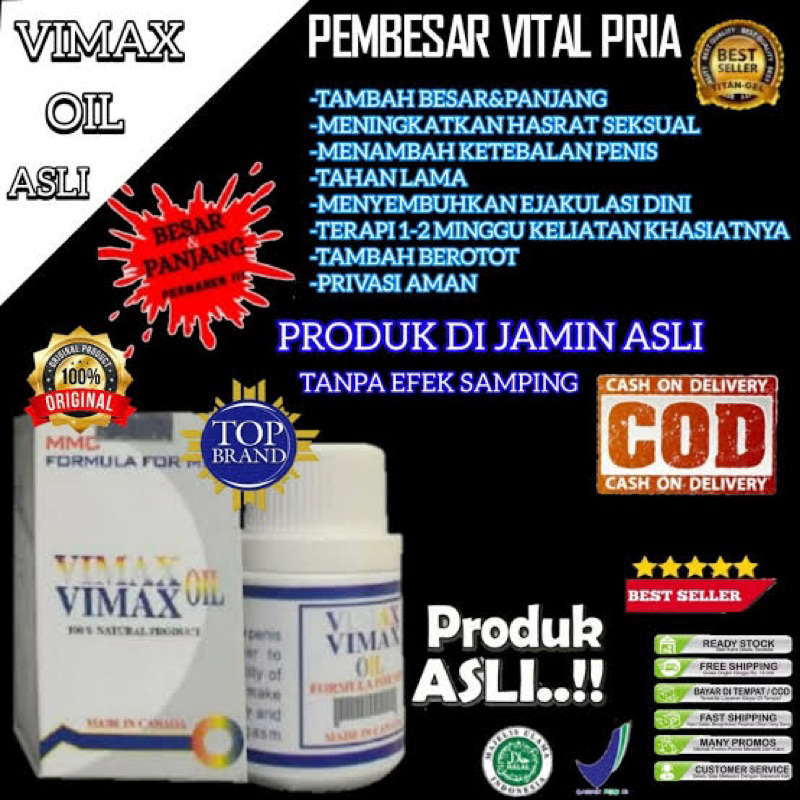 VIMAX OIL ORIGINAL BISA COD ASLI CANADA