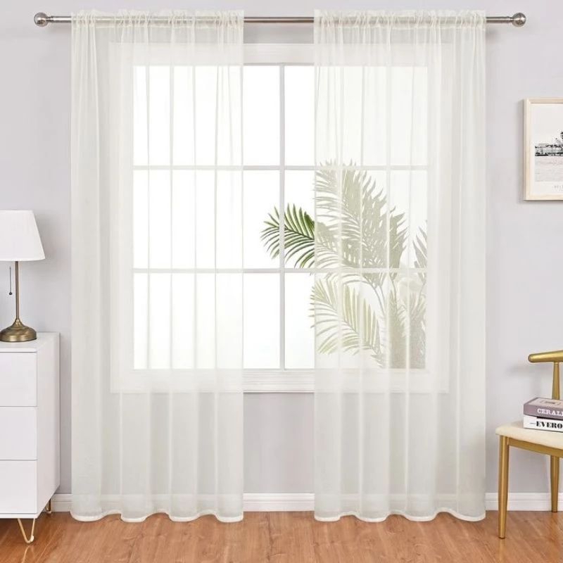 Vitrase Salju serut Gorden Vitras Polos serut