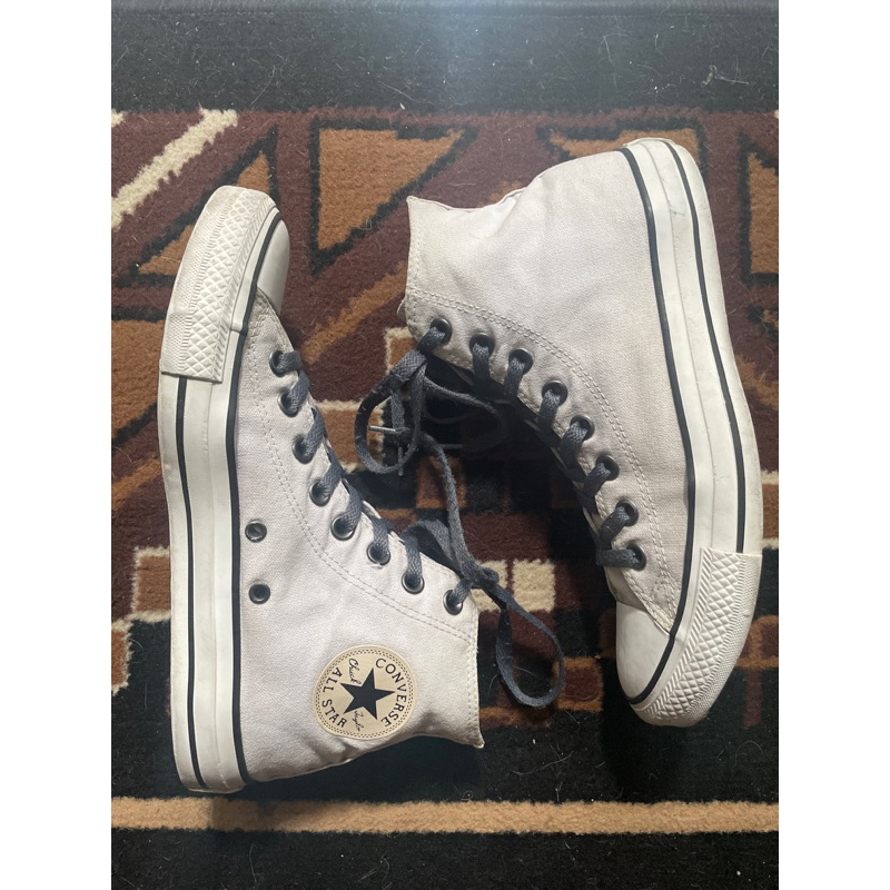 PRELOVED SEPATU SHOES CONVERSE ORIGINAL WHITE FLORAL SERIES 39,5 25cm BEKAS SECOND