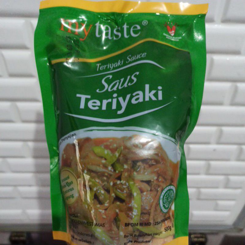 

sauce teriyaki mytaste 500gr
