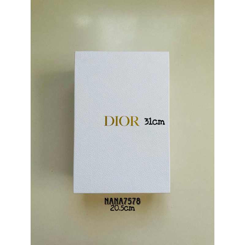 Dior box for shoes / box sepatu