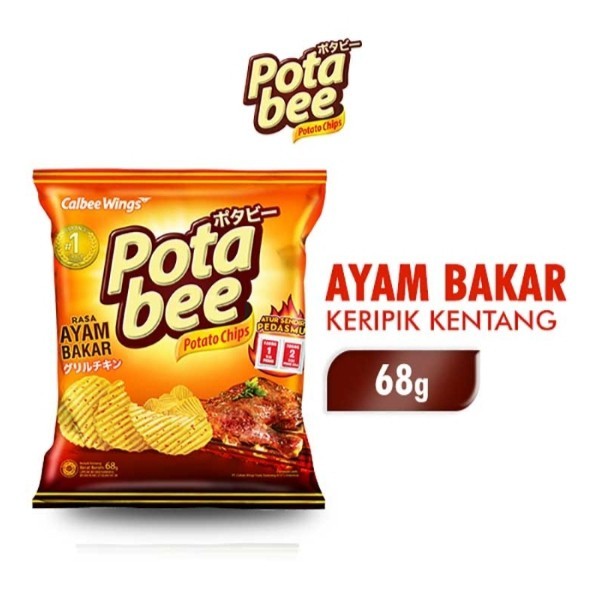 

POTABEE Potato Chips Ayam Bakar 68 gr