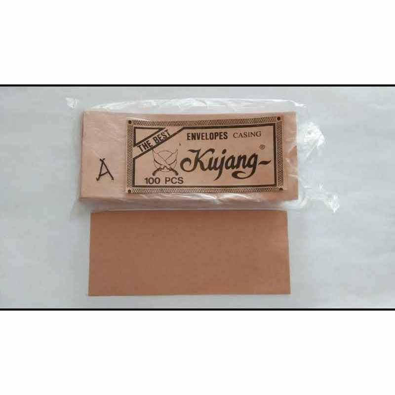 

AMPLOP CASING A KUJANG / AMPLOP COKLAT POLOS KUJANG CASING ISI 100PCS - A