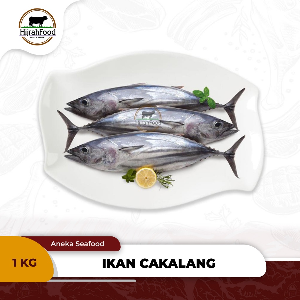 

Hijrahfood Skipjack Katsuo Fish Frozen | Ikan Cakalang 1 kg