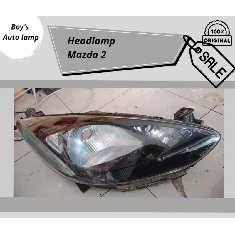 Headlamp Lampu Depan Mazda 2 Original