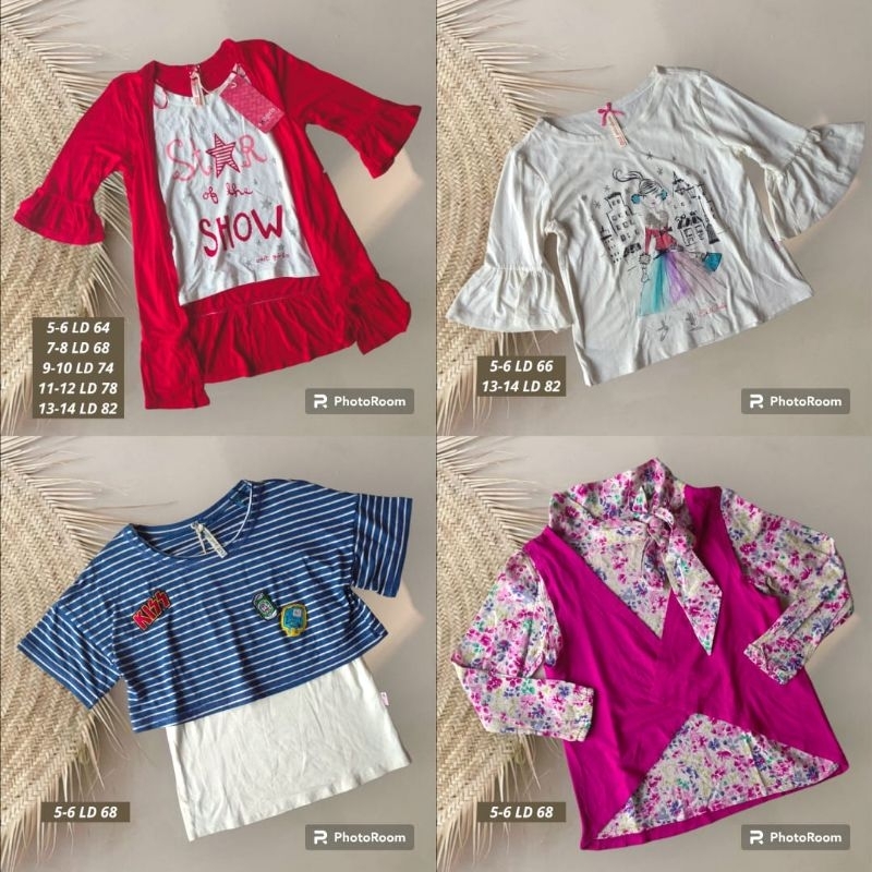 BLOUSE KAOS ANAK EXIT GIRLS