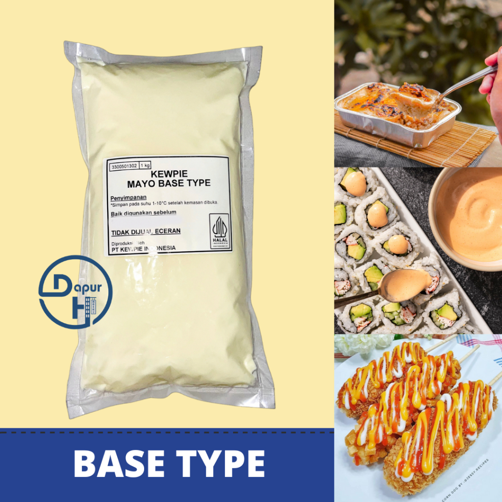 KEWPIE Mayo Base Type Mayo 1 Kg │ Mayonnaise-