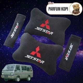 Bantal mobil leher headrest carseat mitsubishi jetstar