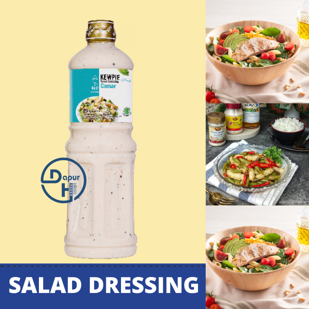 

KEWPIE Salad Dressing Caesar 1 liter │ Saus Salad Caesar--