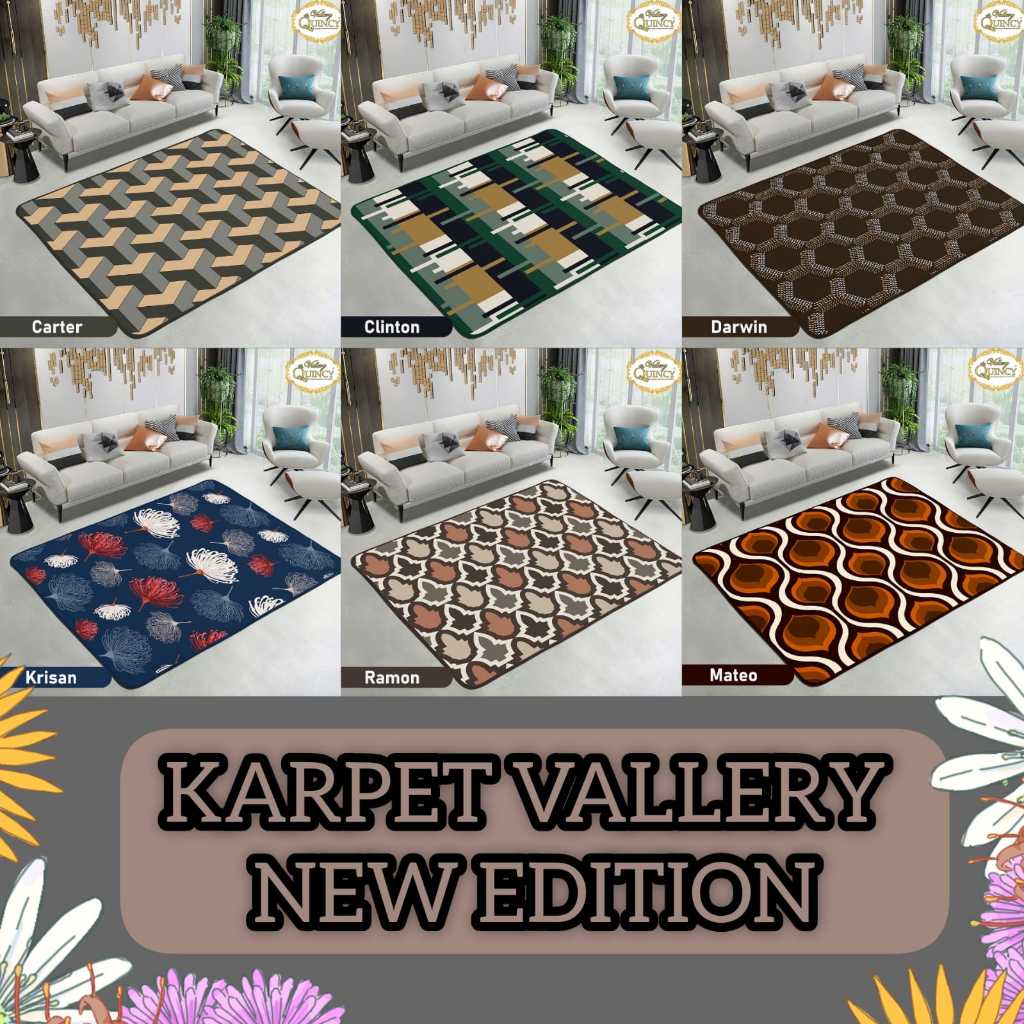Karpet Selimut Vallery Quincy 190x230 (Jumbo)